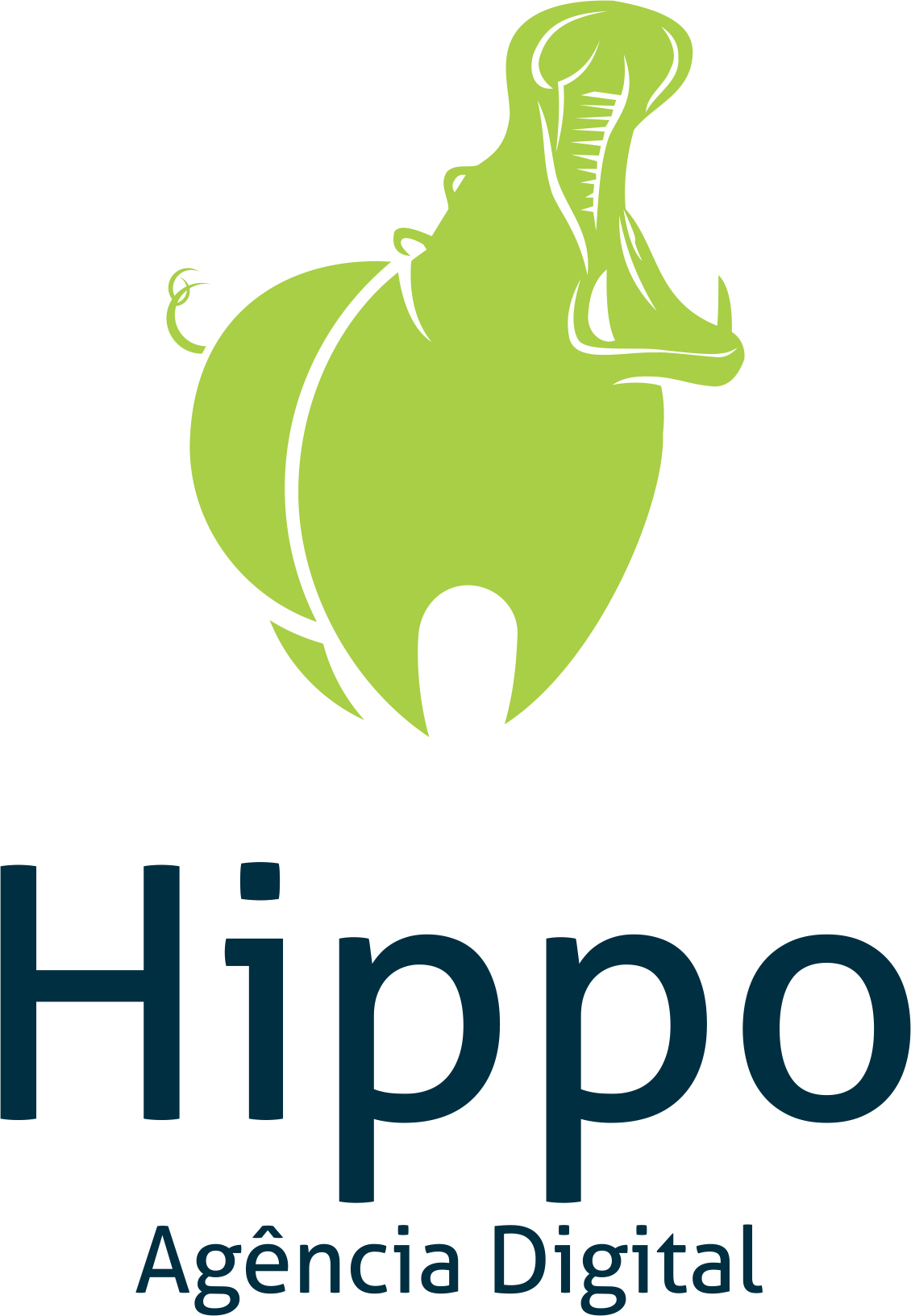 Logomarca Hippo Agência Digital